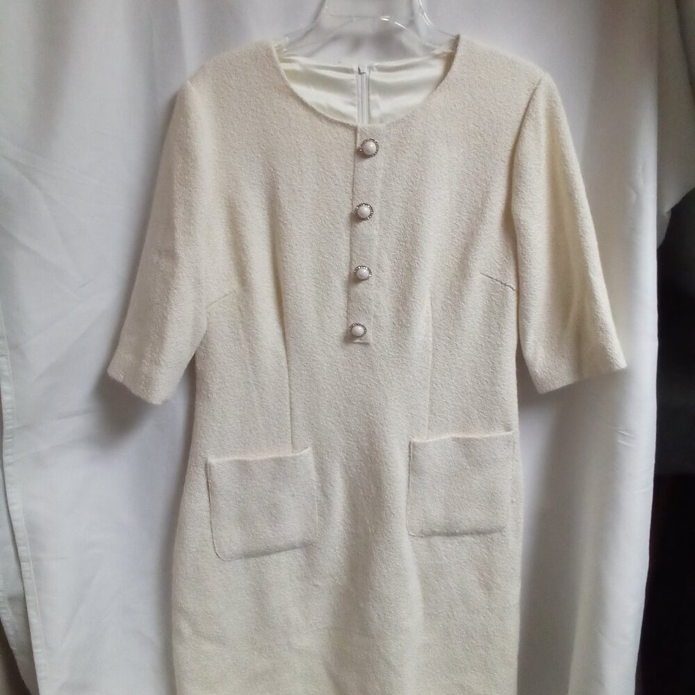 Chanel design dress.  Made in Hong Kong.  Size 8 - 10